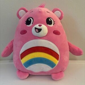 Cheer Bear Care Bears Squishy 10” Plush
